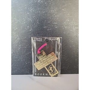 Vintage 18K Gold Plated Dicksons Bookmark